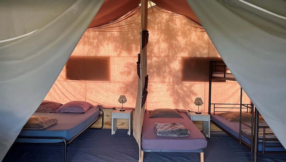 Tente Lodge La Plage Autet المظهر الخارجي الصورة