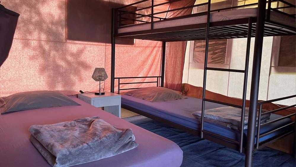 Tente Lodge La Plage Autet المظهر الخارجي الصورة